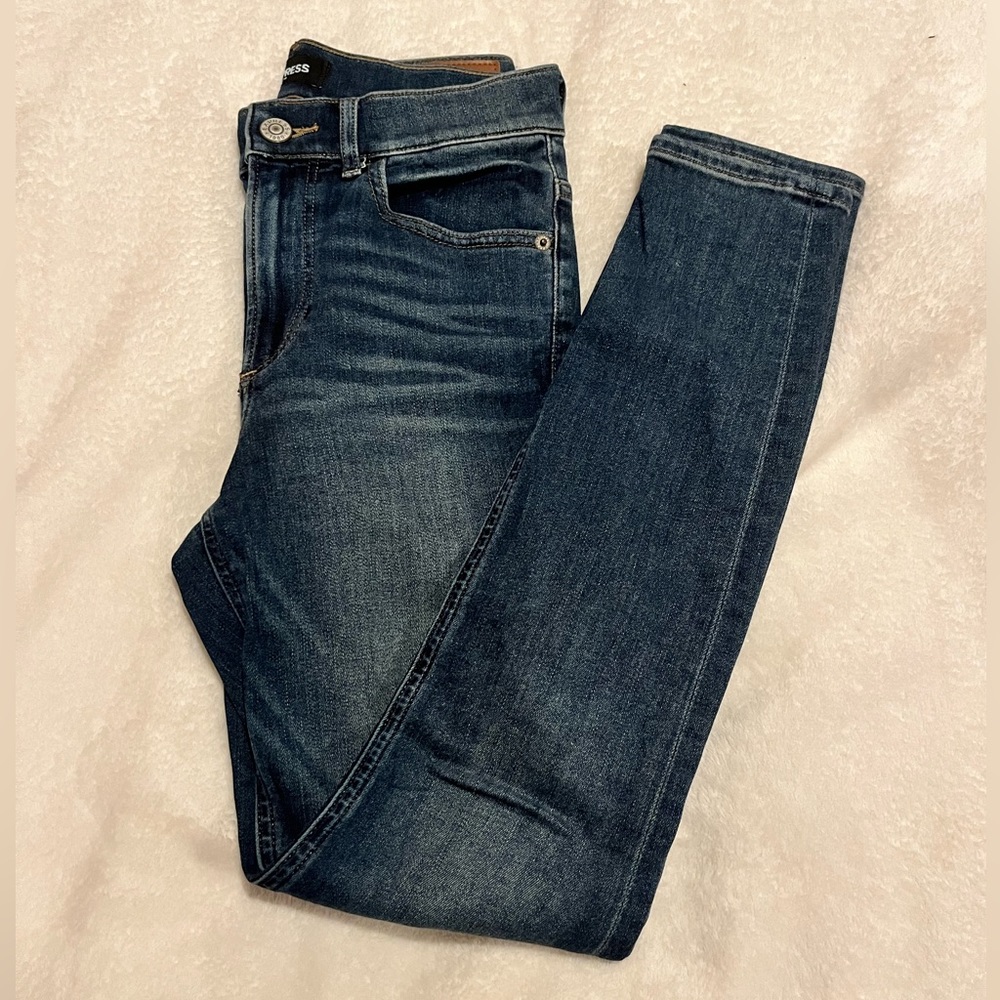STRETCH+ CROPPED HIGH RISE LEGGIN JEANS